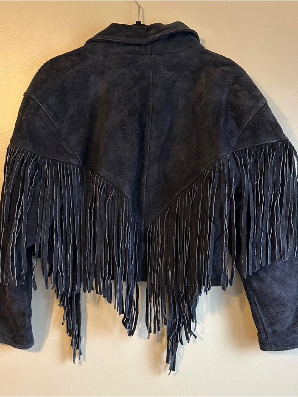 Idyllwind Black Jean Jacket with Fringe Detail